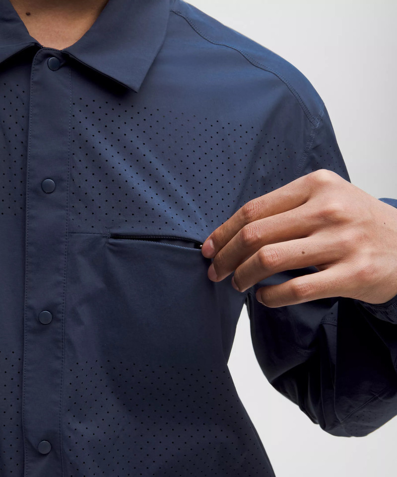 Perforated Running Overshirt 5