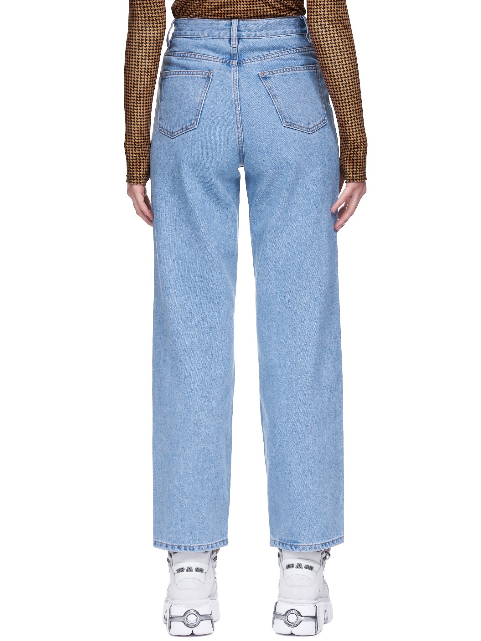 Bow Stamped Jeans - 3