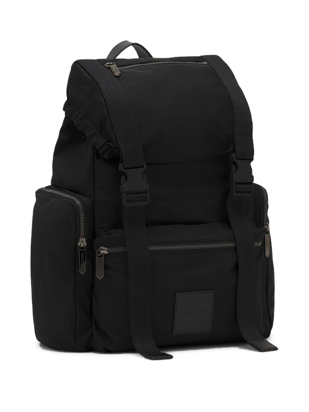 logo-patch backpack - 3