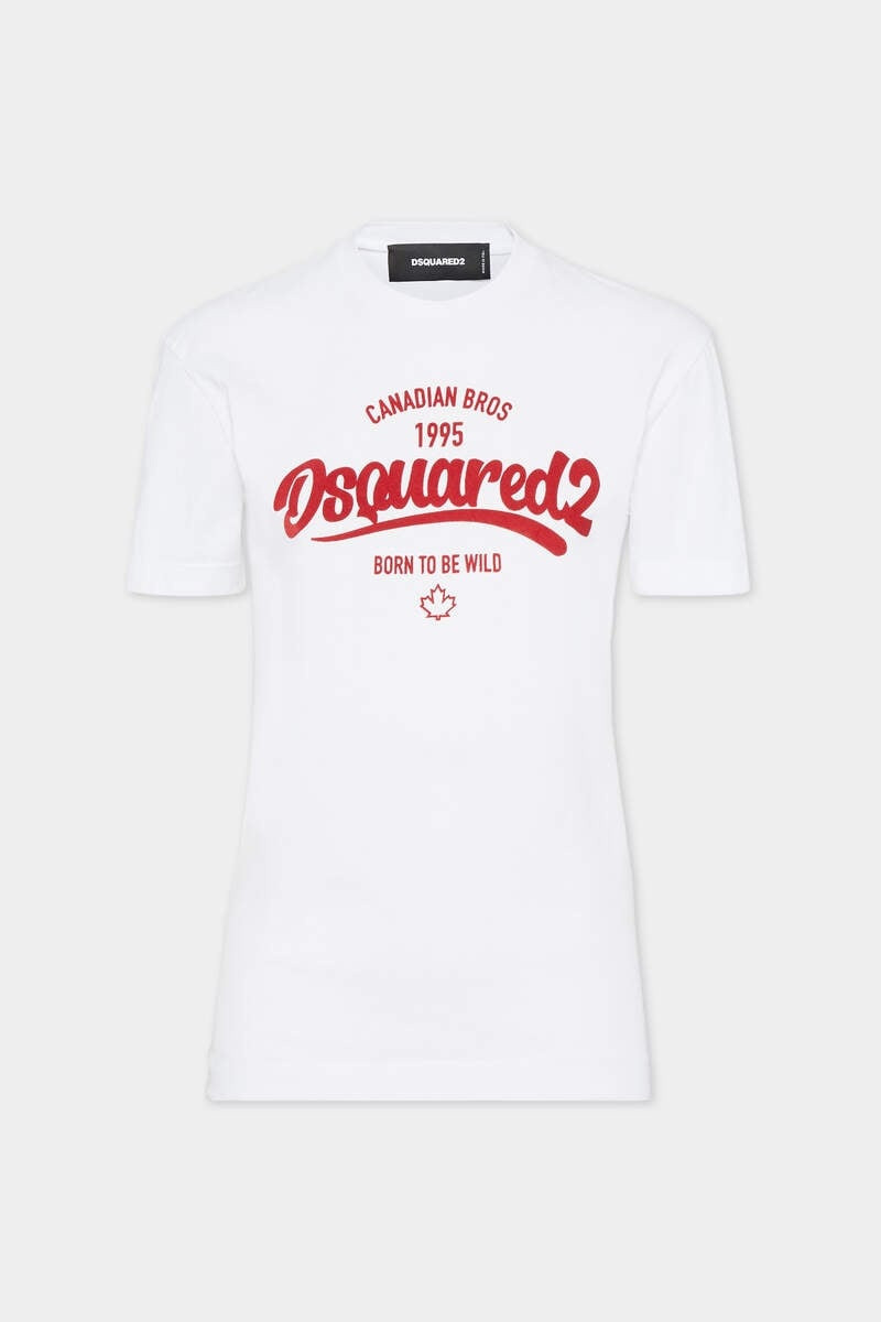 SUPER NEGATIVE DYED JUST RIGHT FIT BORN TO BE WILD T-SHIRT 1