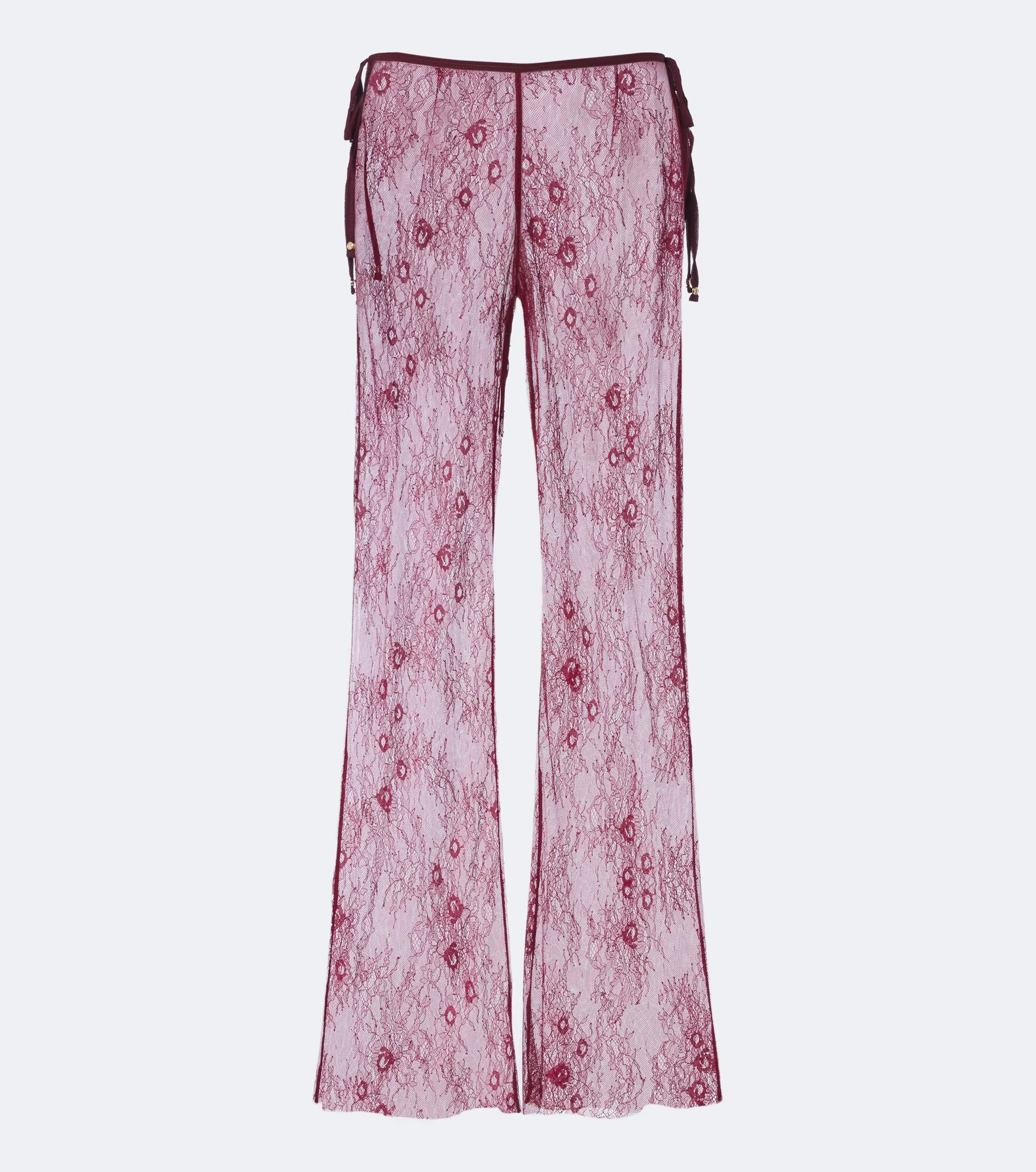Allen lace wide-leg pants - 1