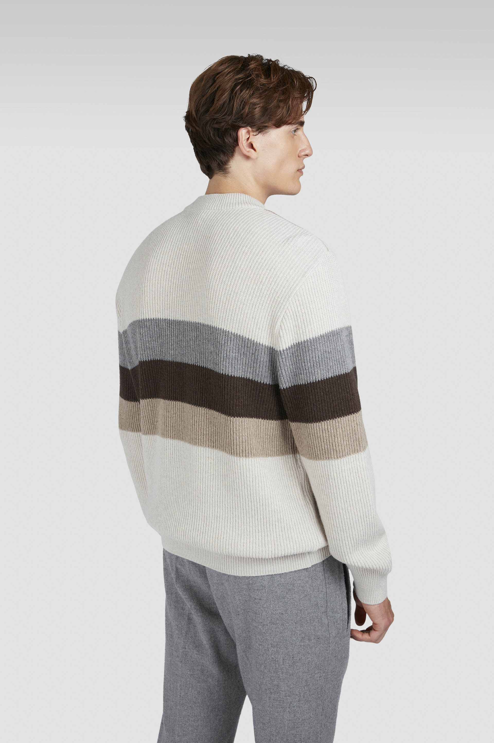 RE-WOOL CREWNECK SWEATER - 3