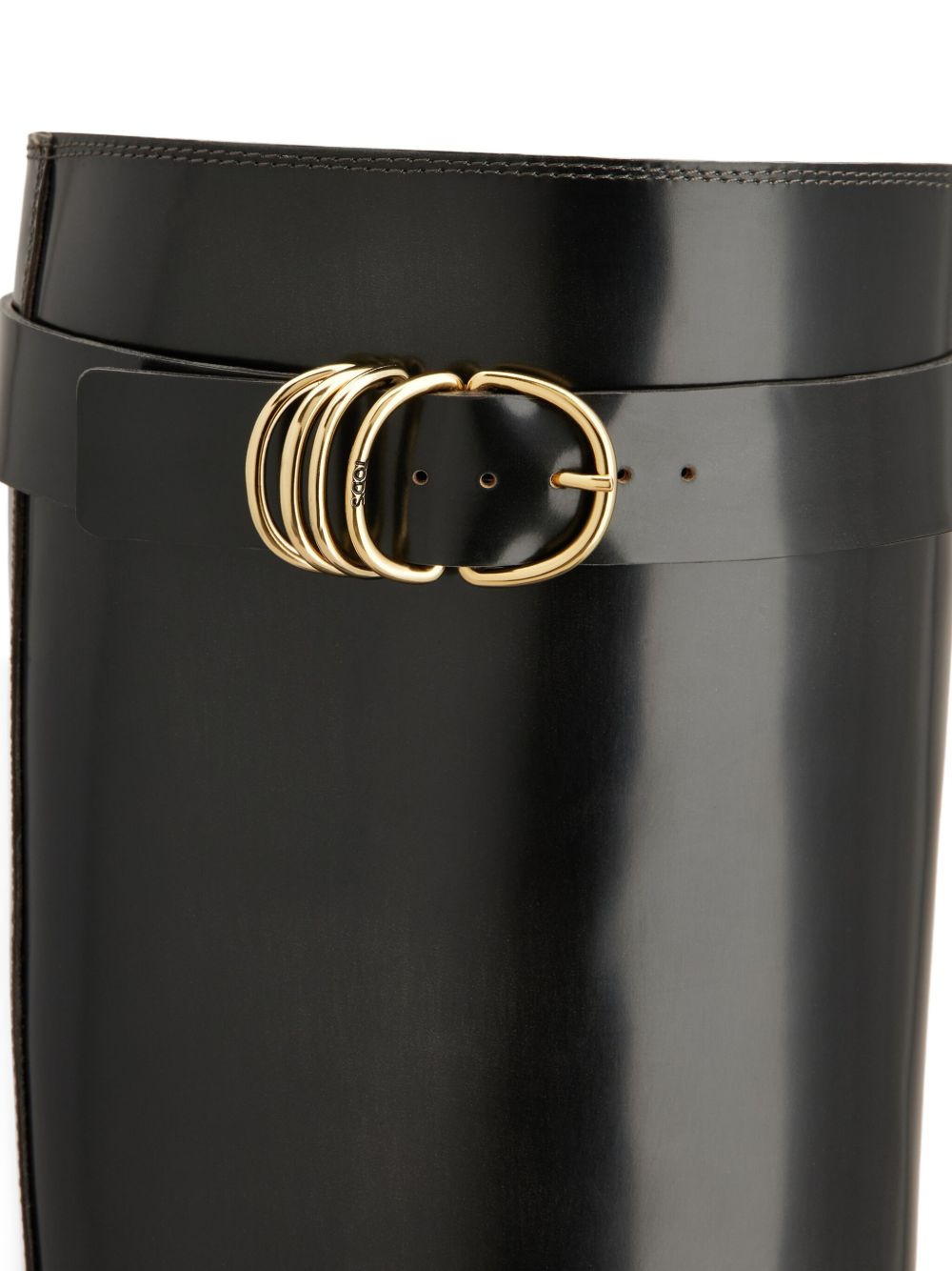 leather knee-high boots - 5