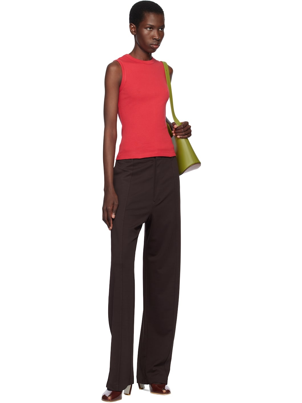Red Esmé Tank Top - 4