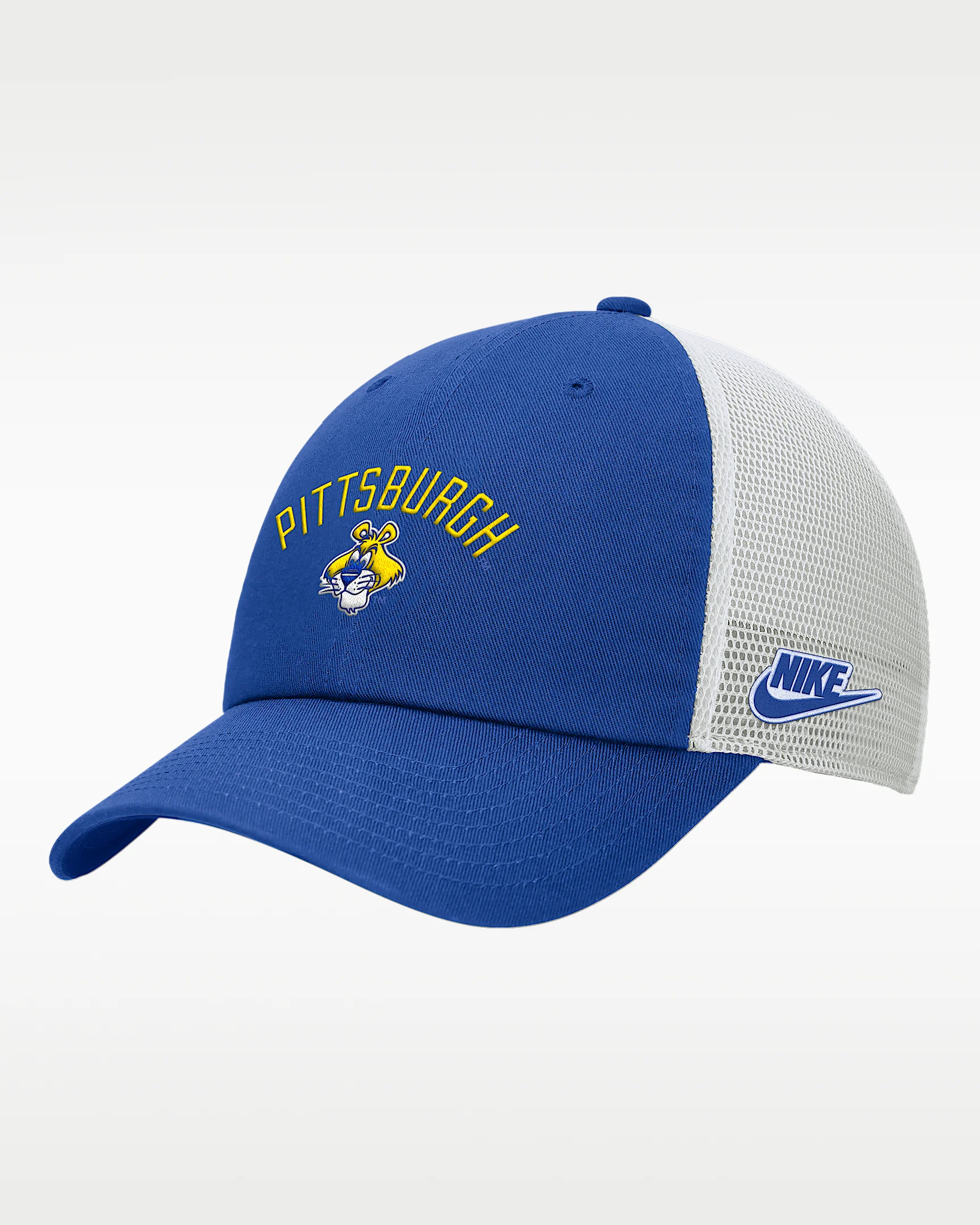 Nike College (Pittsburgh) Unstructured Trucker Cap - 1