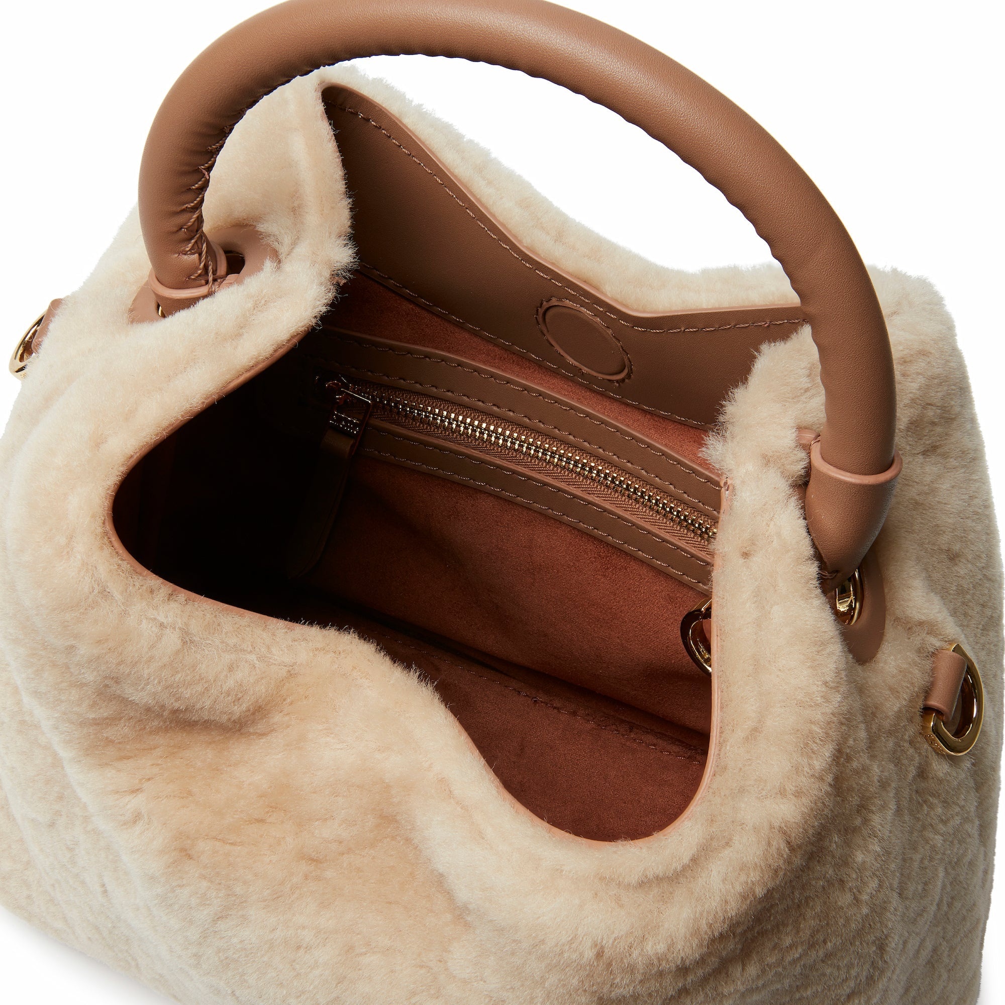 Baozi Shearling Montone Cream/Taupe - 4