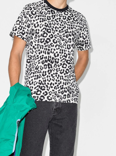 KENZO leopard-print short-sleeve T-shirt outlook