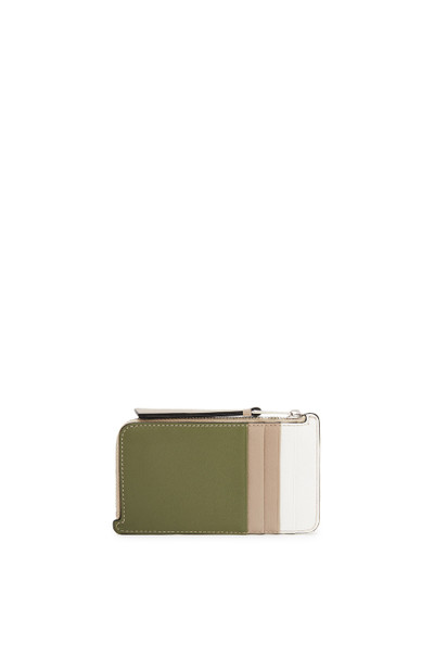 Loewe Puzzle coin cardholder in classic calfskin outlook