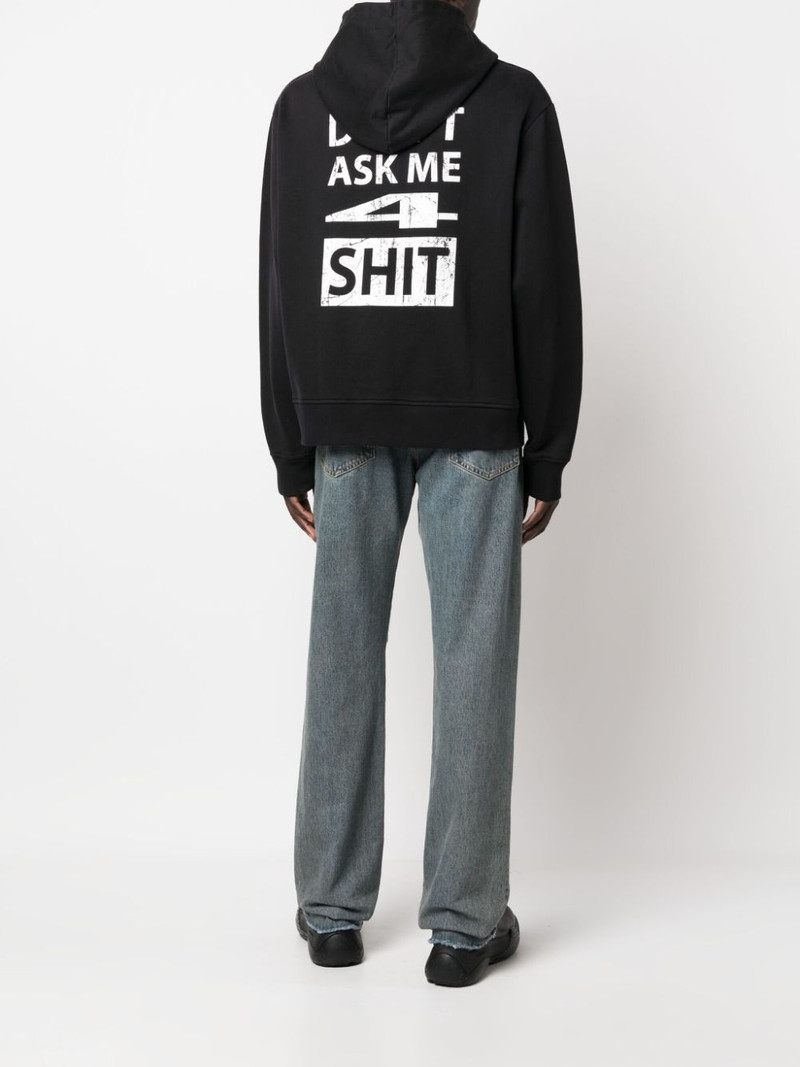 424 logo-print cotton hoodie outlook