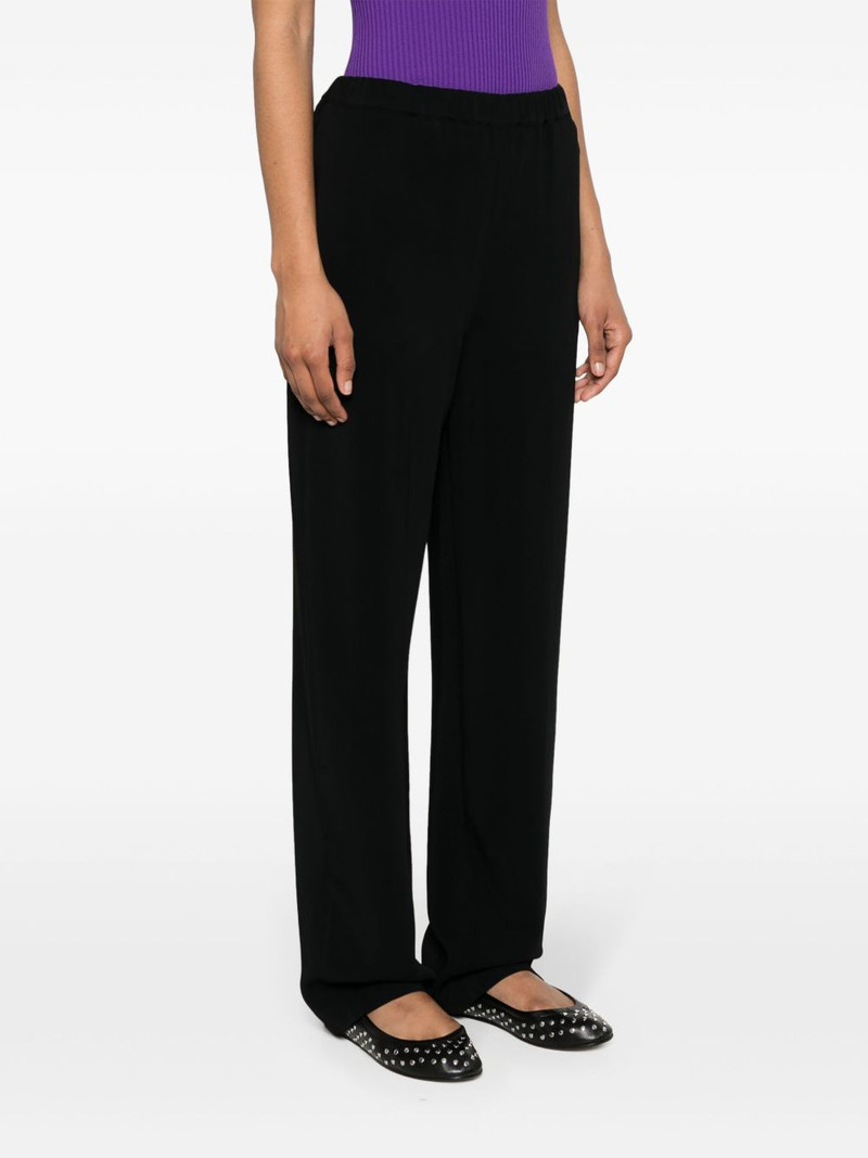 elasticated-waistband trousers 3