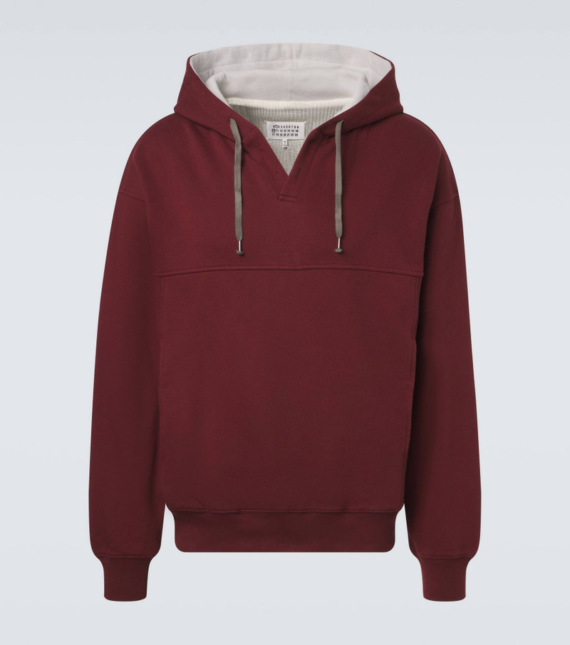 Cotton jersey hoodie 1
