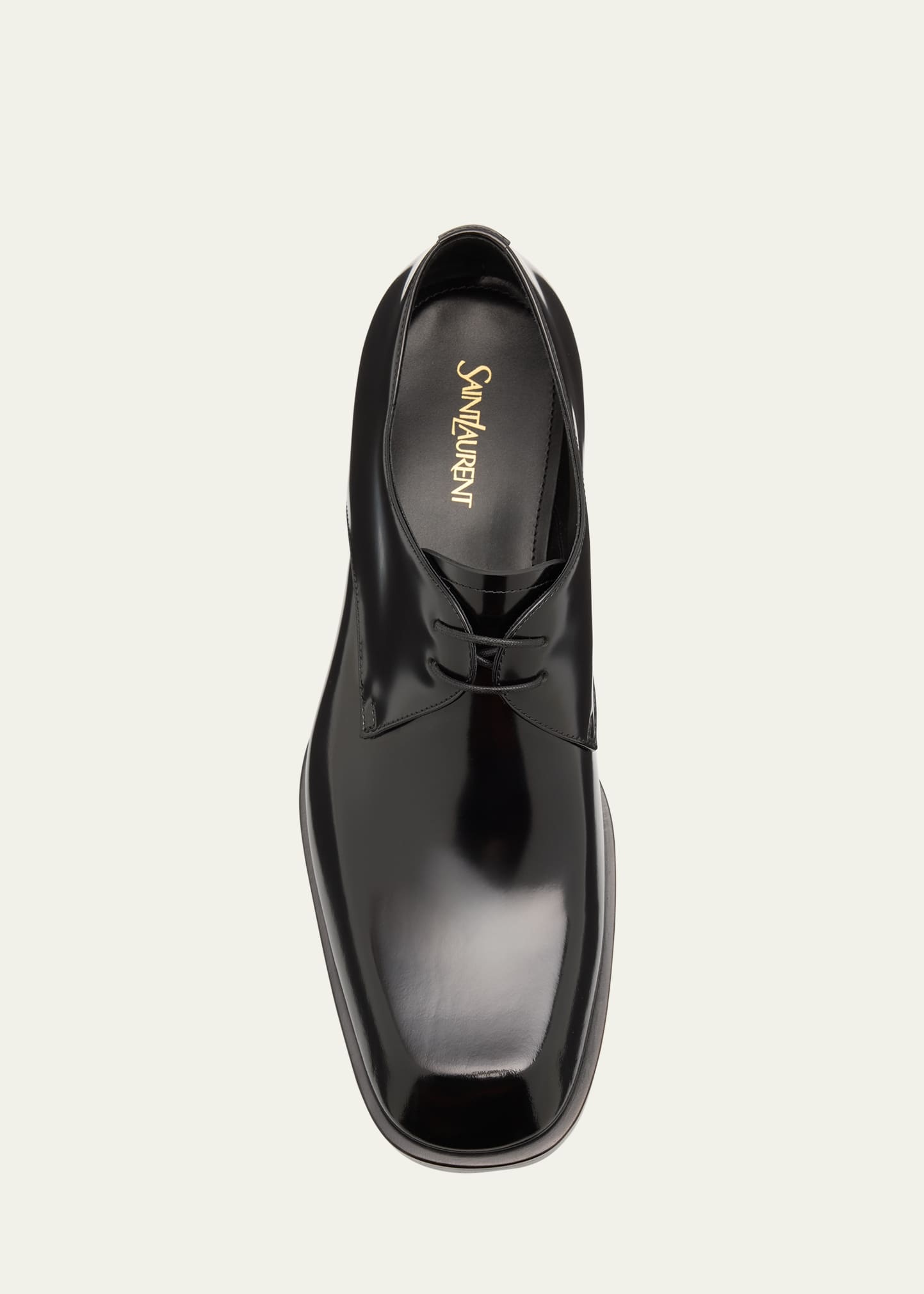 Men's Vadim 25 Beveled-Toe Leather Derby Shoes - 5