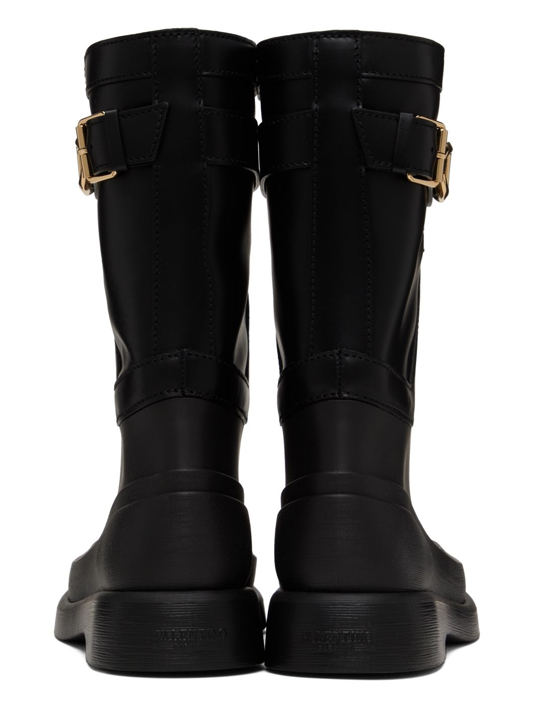Black VLogo The Bold Edition Rain Boots - 2