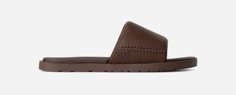 ® Men's Seaside II Slide Leather/Suede Sandals in L®age 1