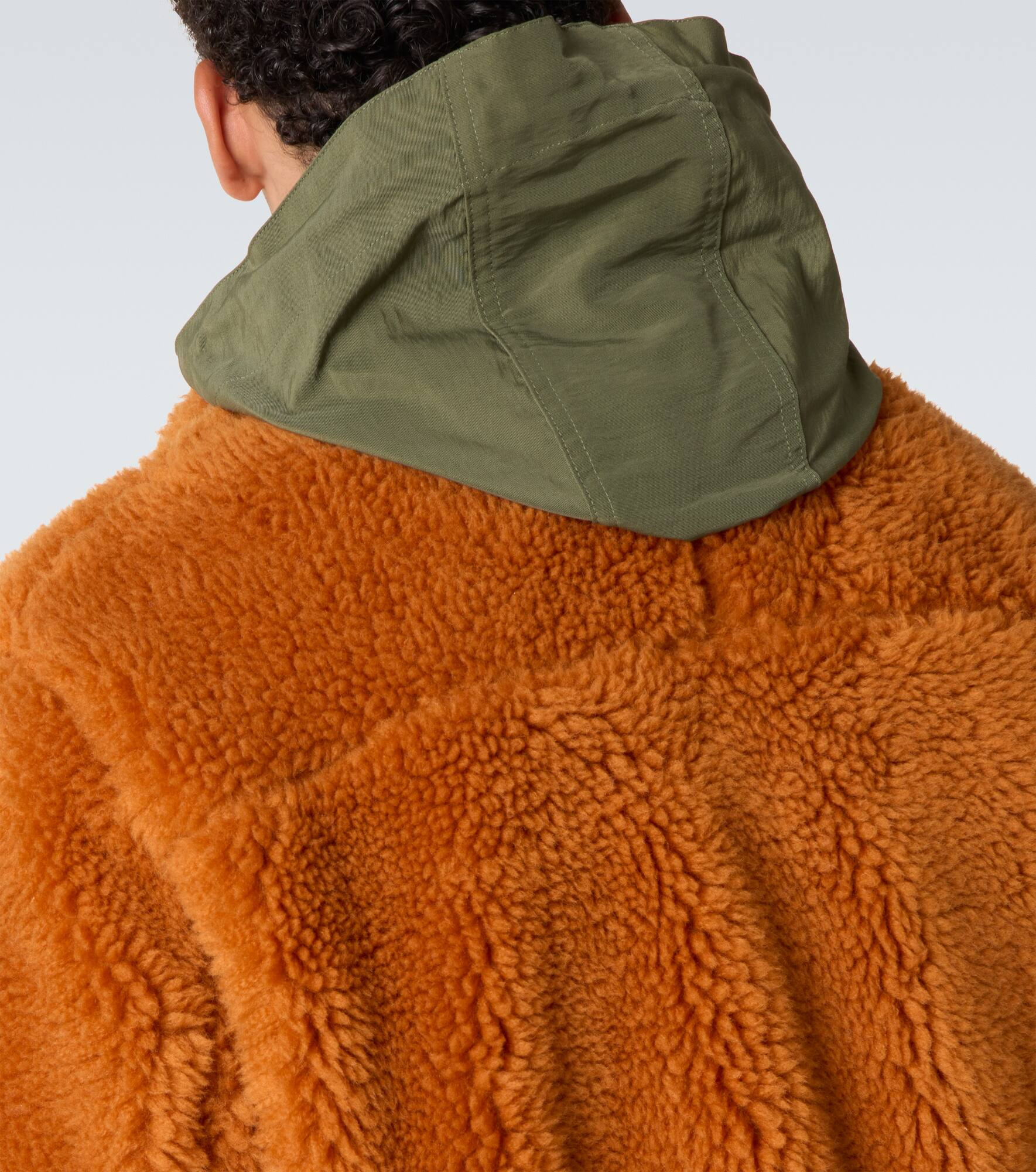 Wool-blend and canvas jacket - 6