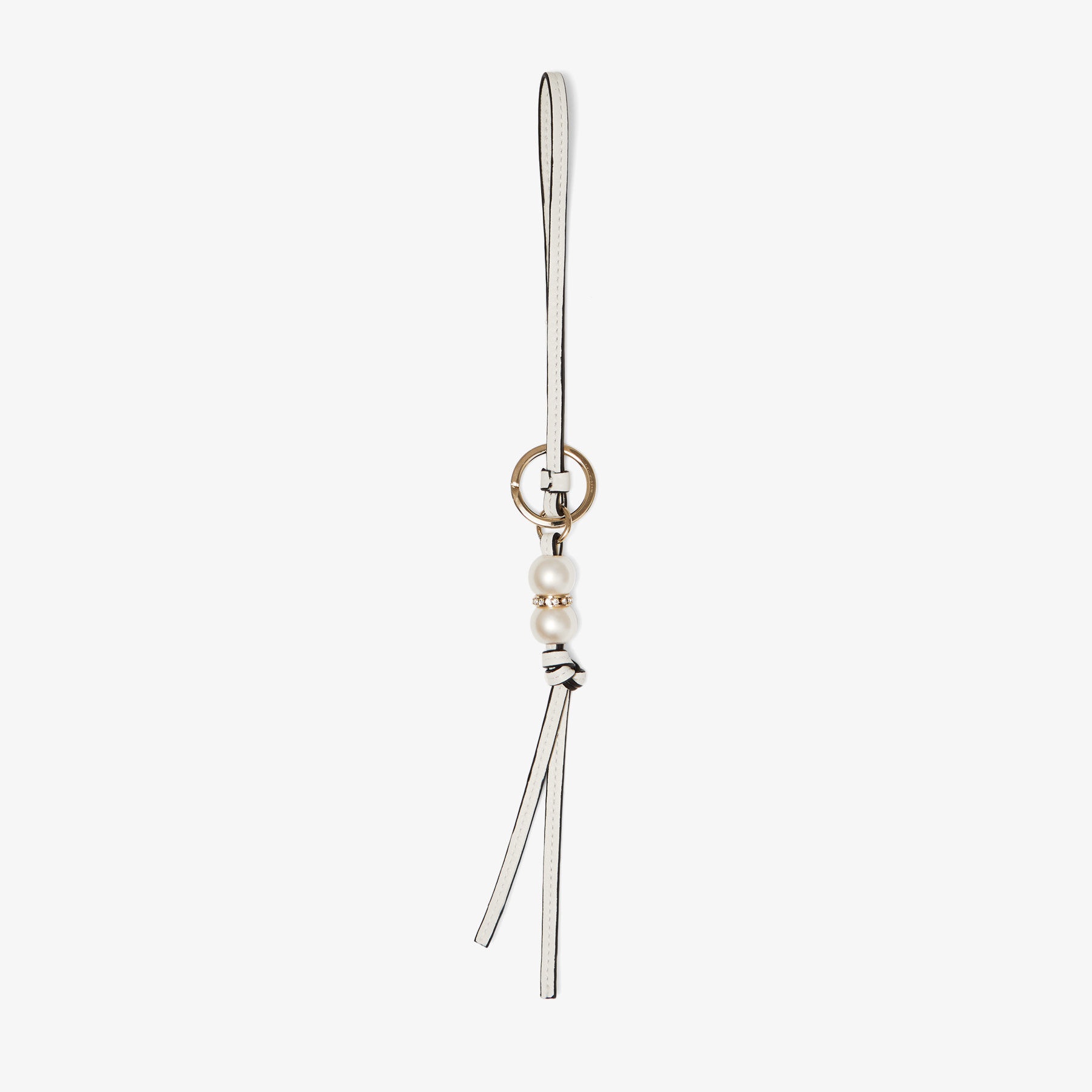 Spheres Charm
Latte Leather Pearl Bag Charm - 3