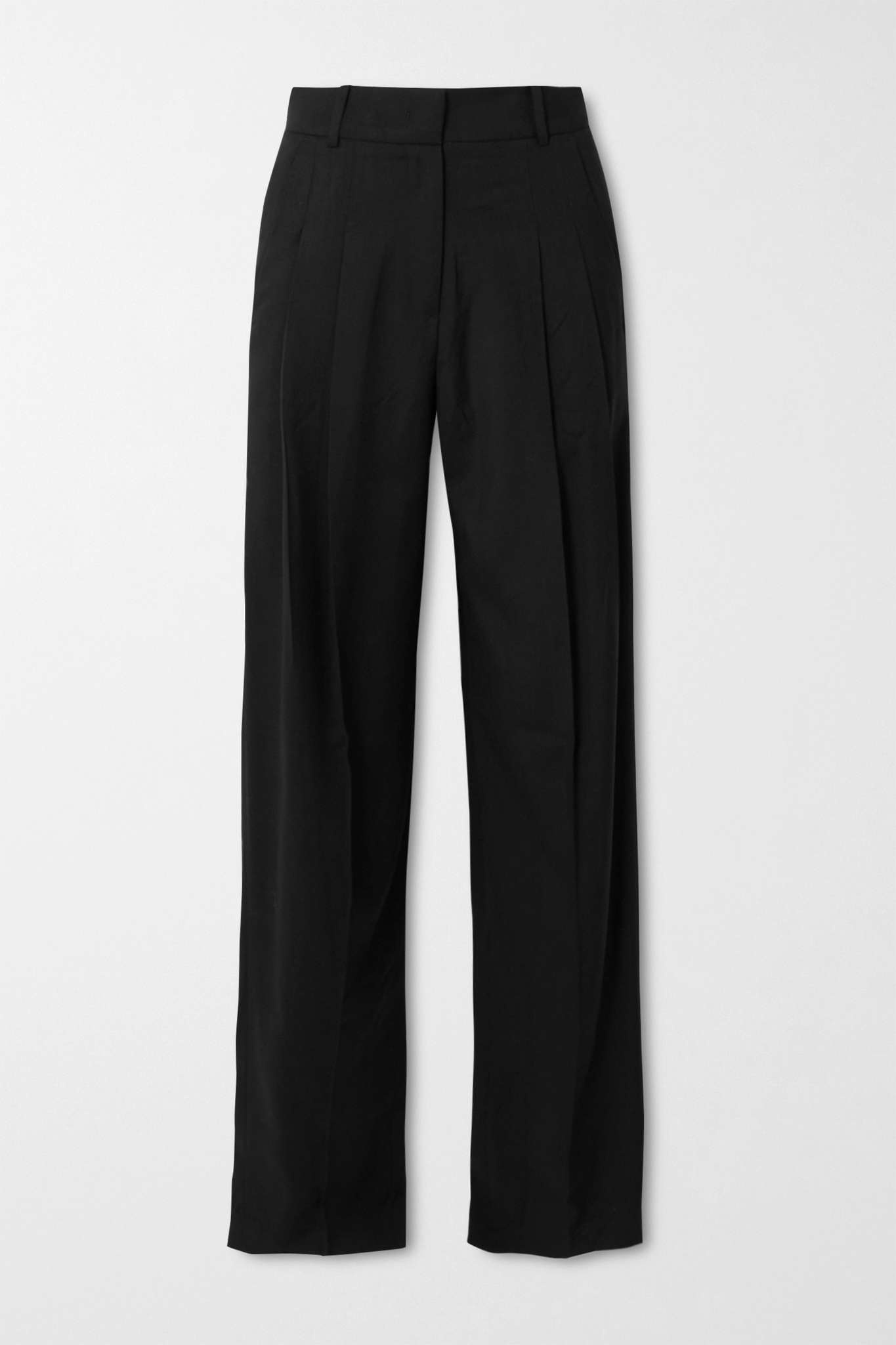 Gelso pleated TENCEL-blend straight-leg pants - 1