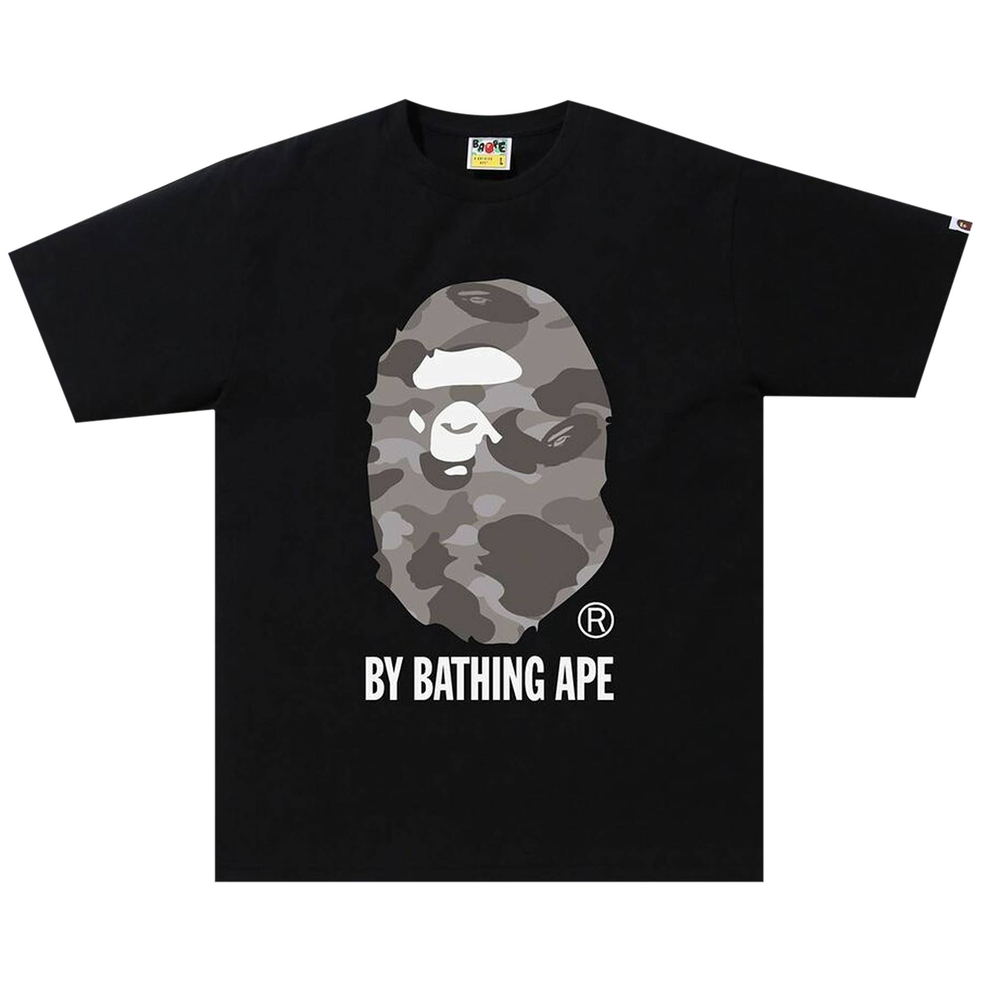 BAPE Color Camo Tee 'Black/Grey' - 1