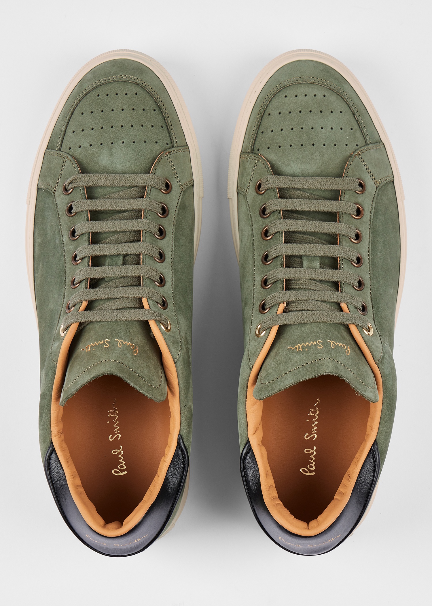 Khaki Nubuck 'Banff' Trainers - 3