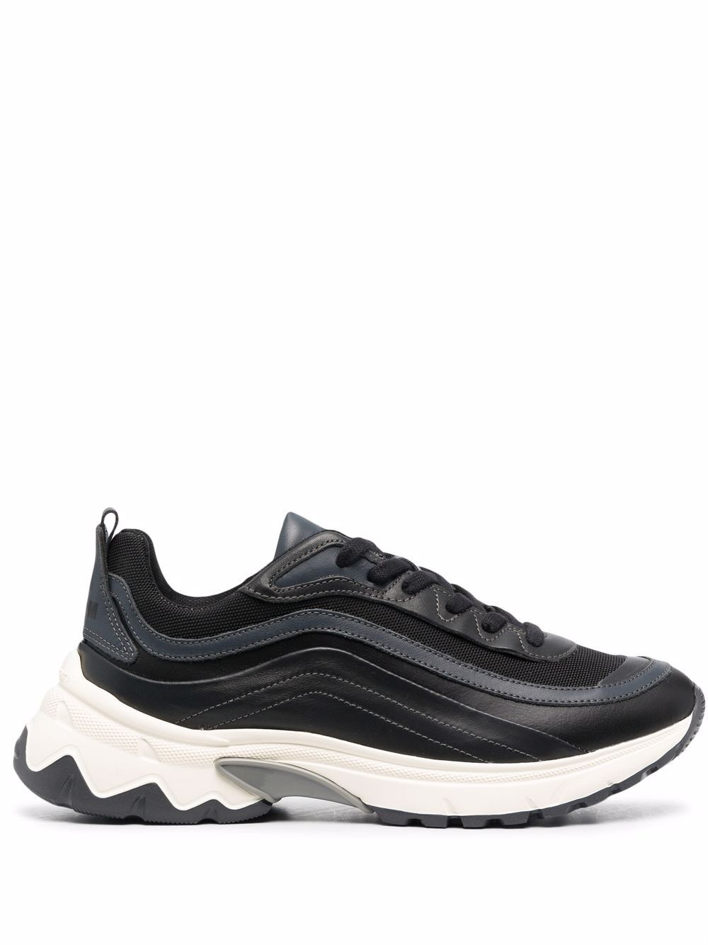 Minimal runner chunky sole sneakers - 1