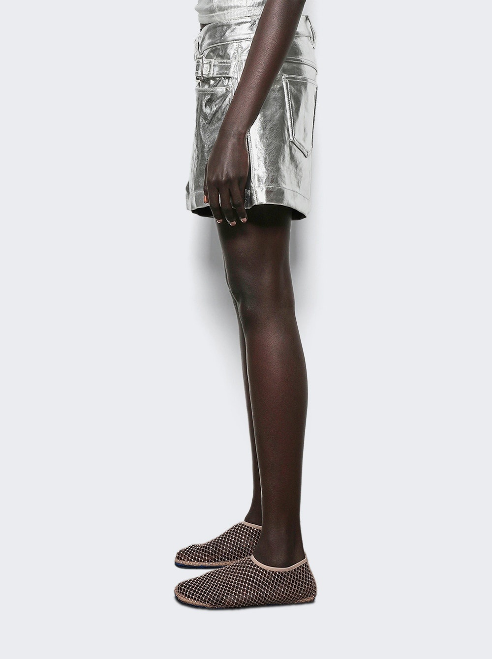 Mini Short Silver - 3