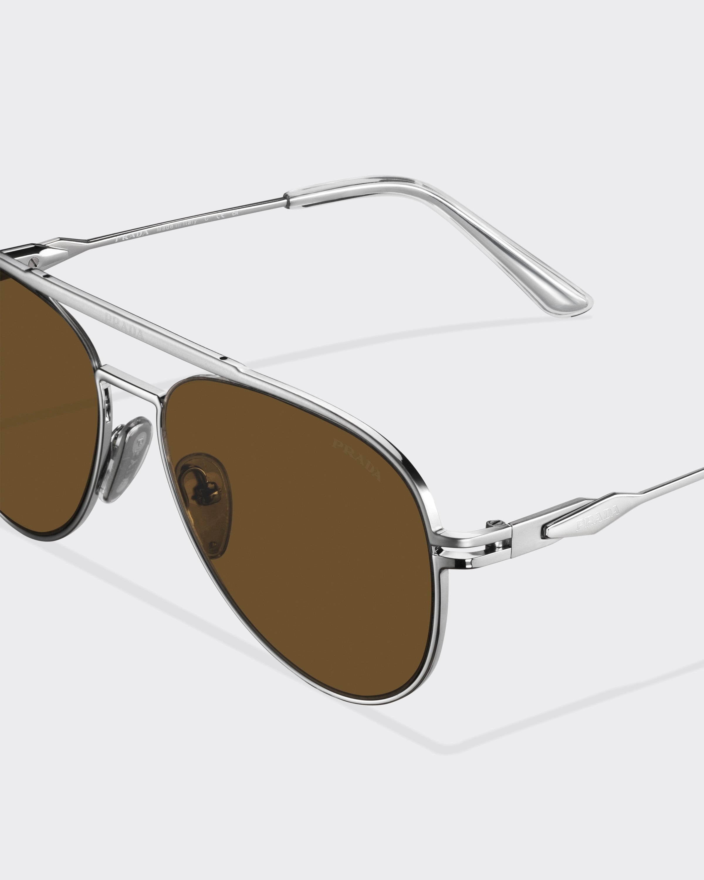 Sunglasses with Prada logo - 5