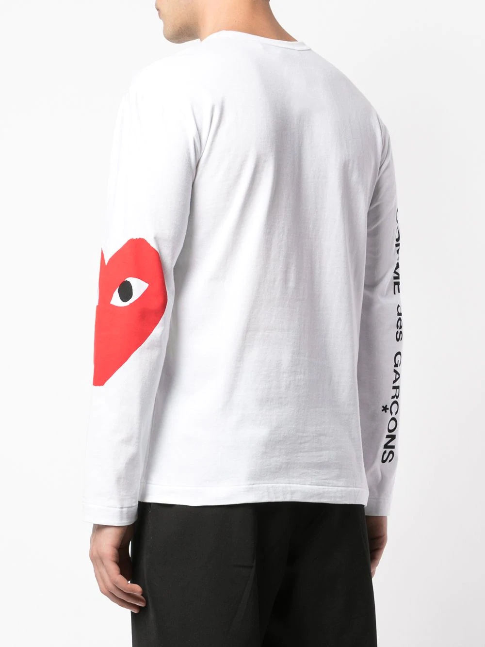 almond-eye long-sleeved T-shirt - 4