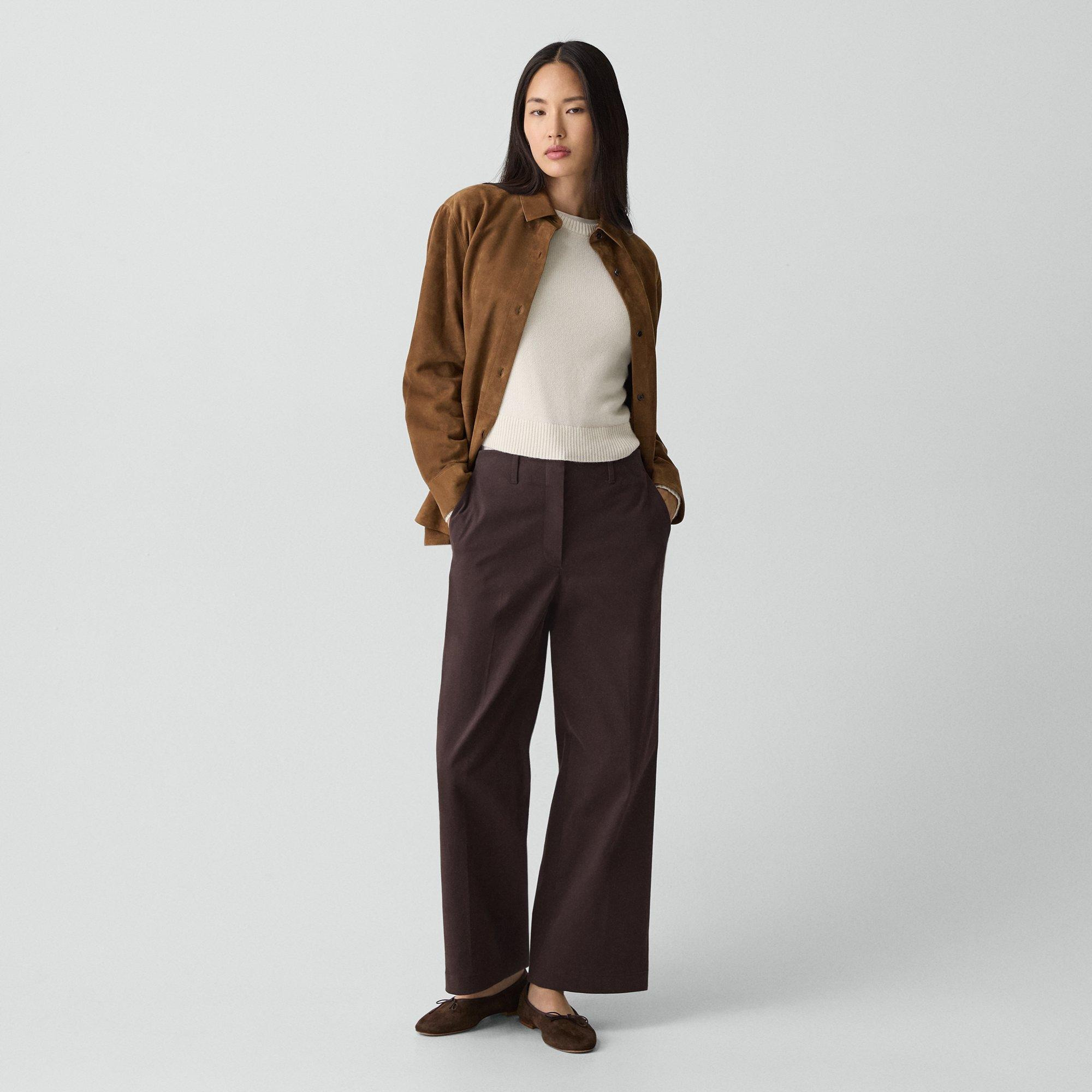 Classic Straight Pant in Brushed Chino - 2