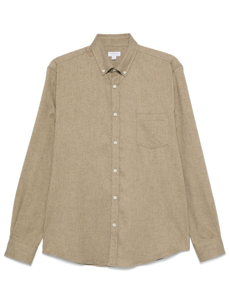 flannel button-up shirt 1