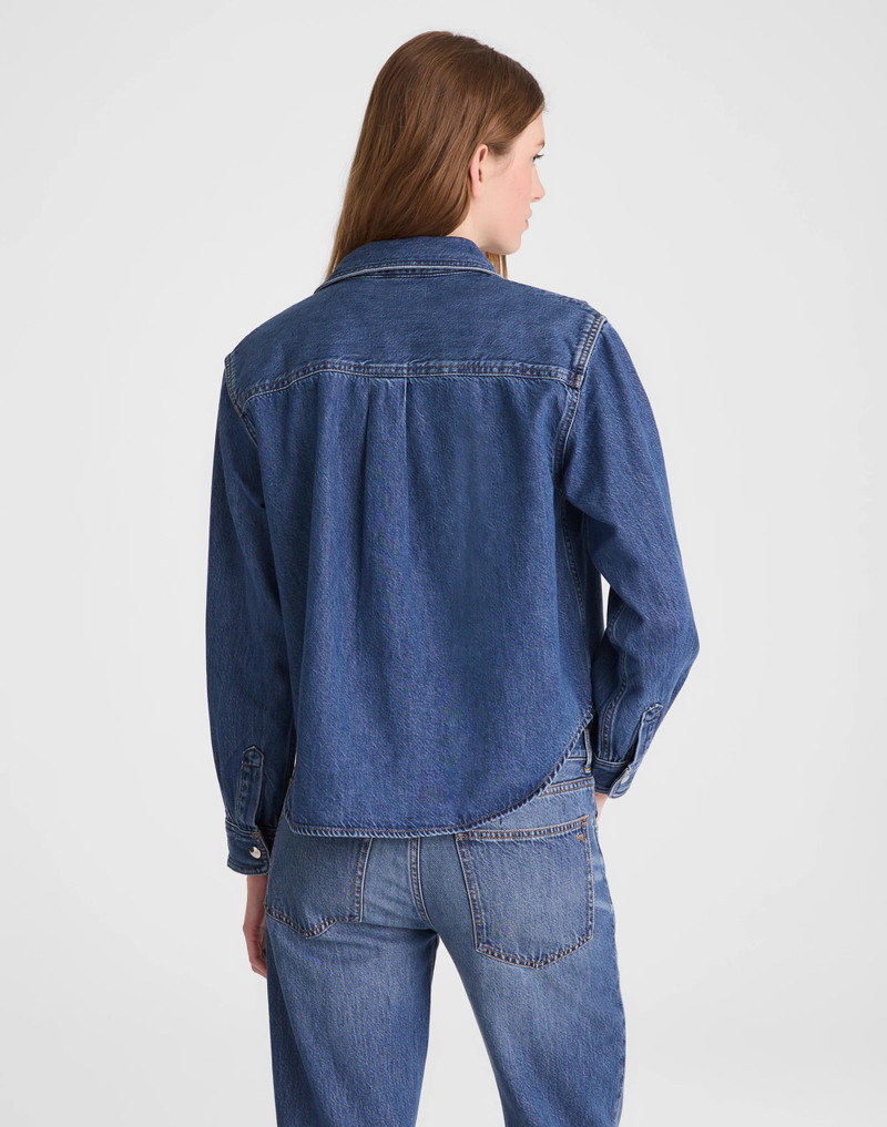 Madewell Airy Denim Shirt-Jacket outlook