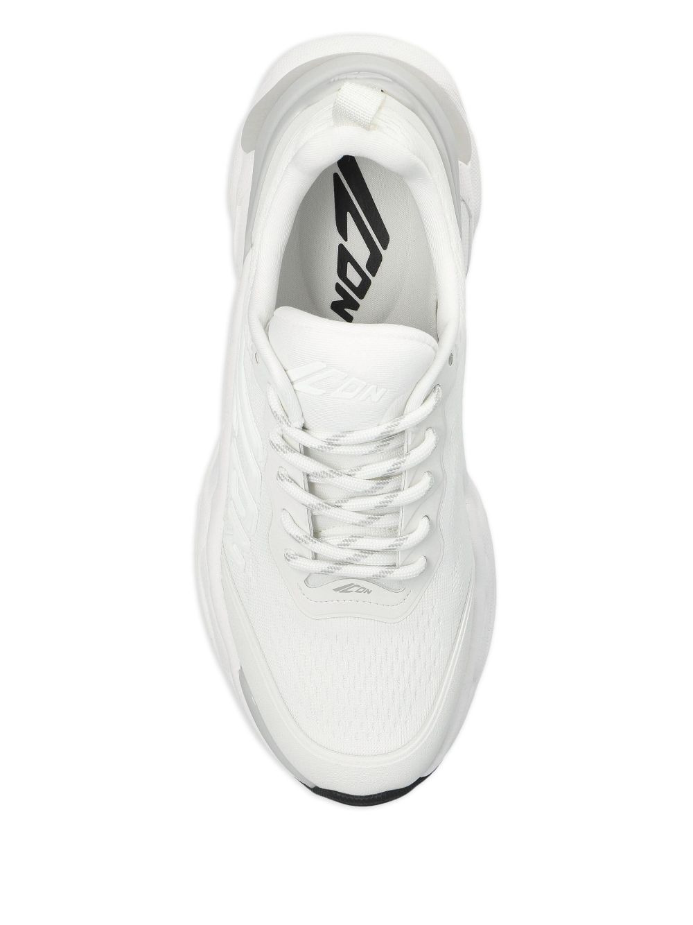 debossed-logo sneakers - 2