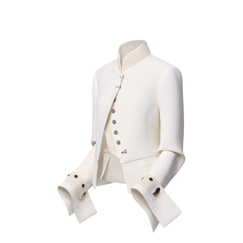 Louis Vuitton Wool Crepe Riding Jacket outlook