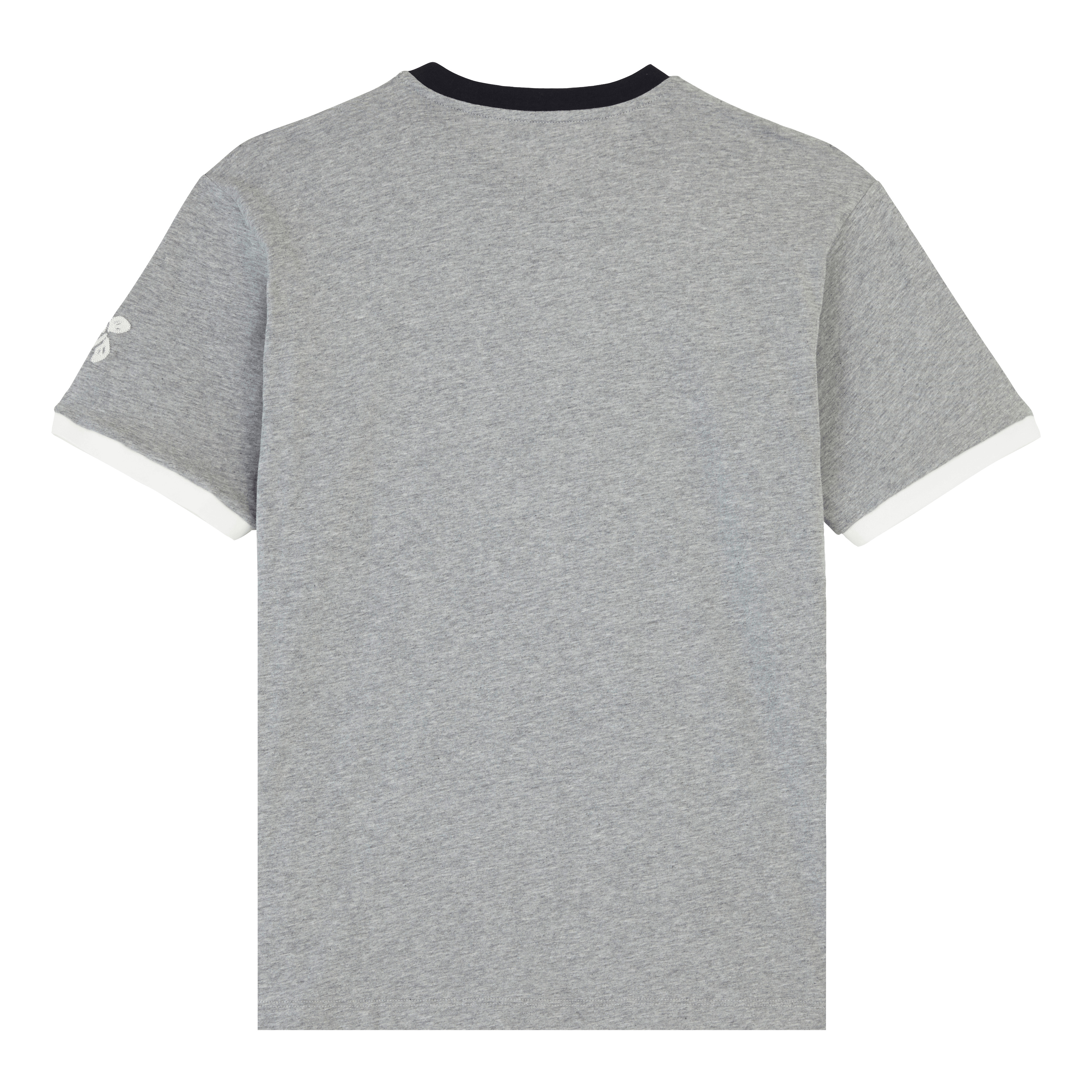 Men Cotton T-Shirt Yarn Dye Sail - 2