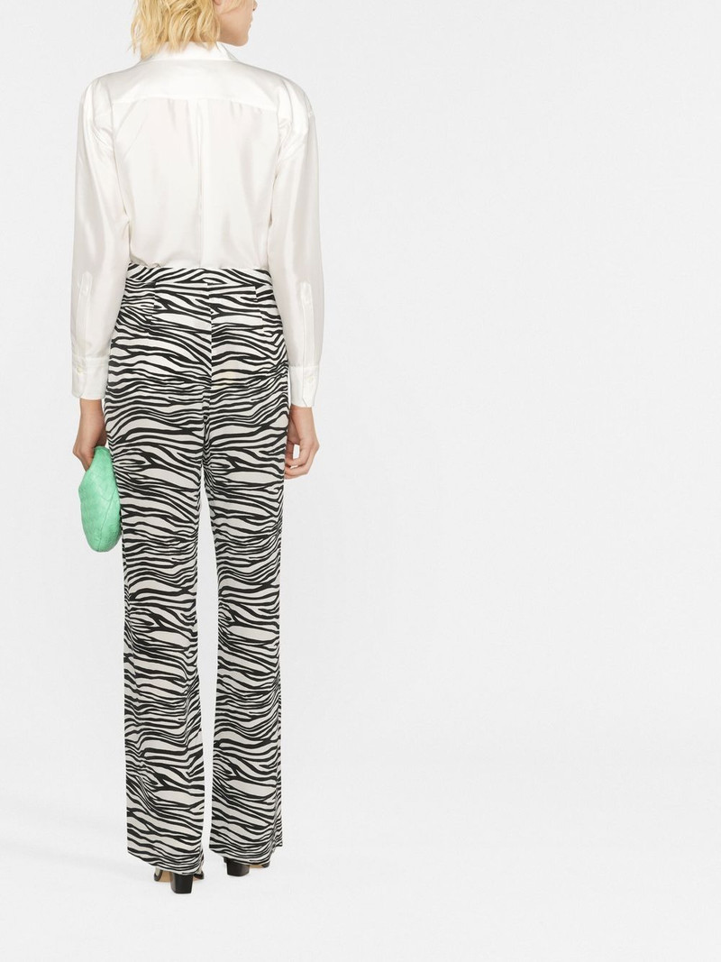 zebra-print straight-leg trousers 3