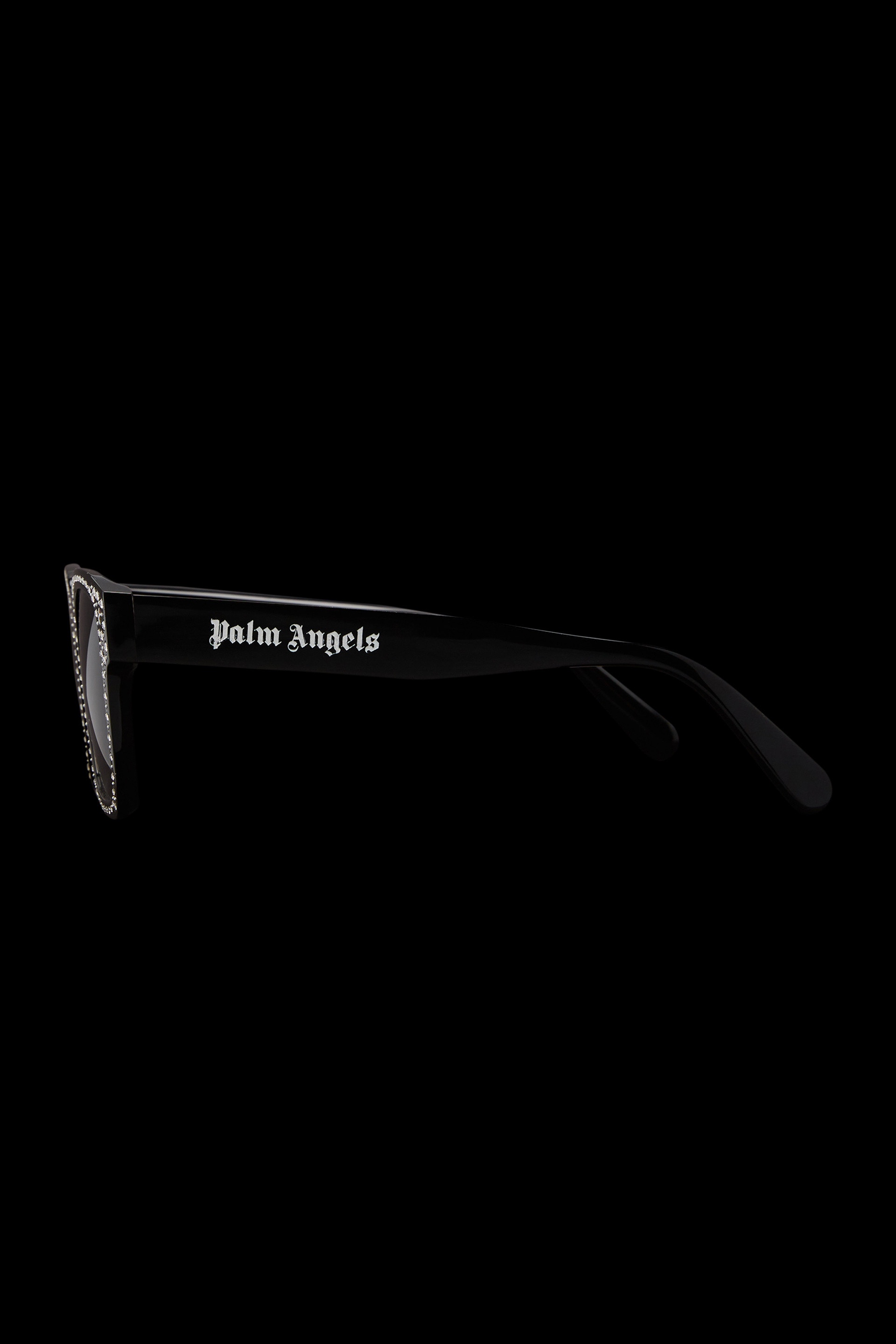 Crystal-Encrusted Squared Sunglasses - 3