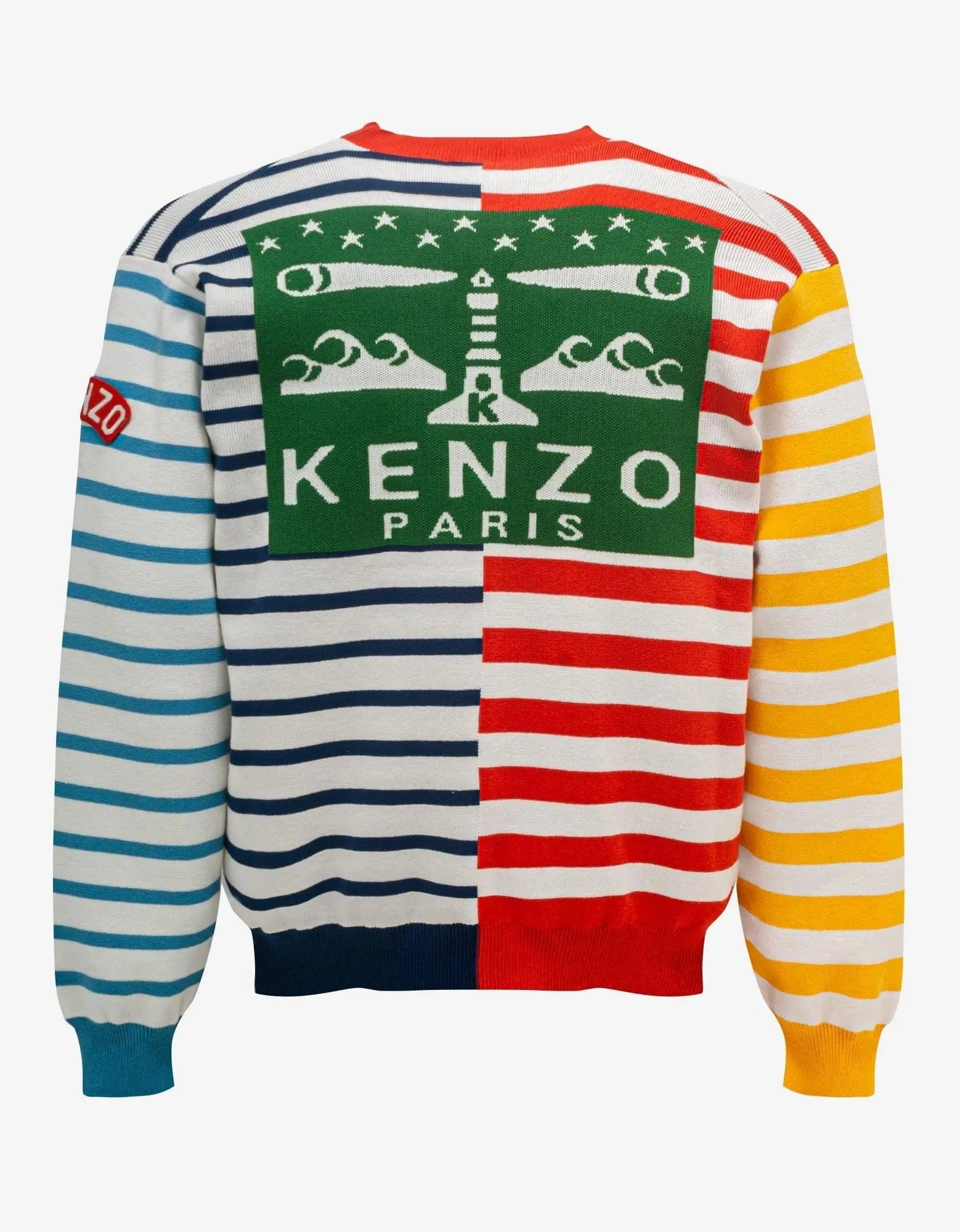 Kenzo Multicolour Nautical Stripes Sweater - 2