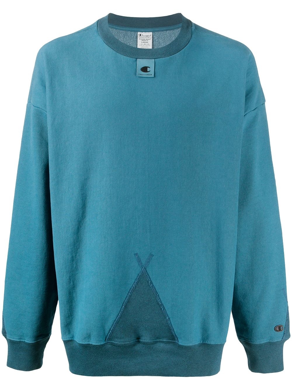 x Champion rib-trimmed sweatshirt - 1