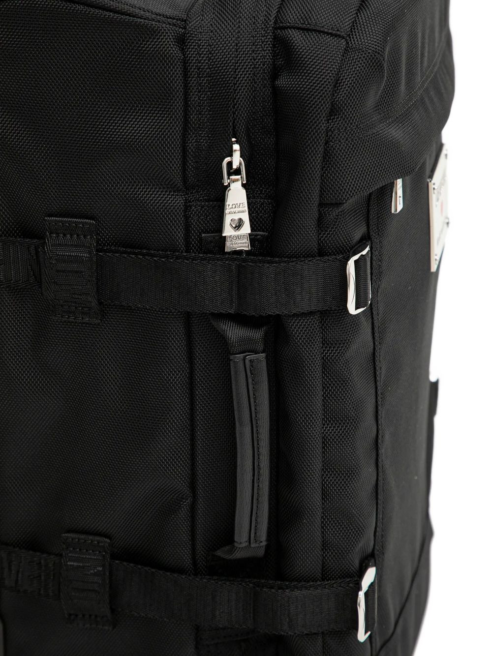 logo-plaque wheeled luggage - 4