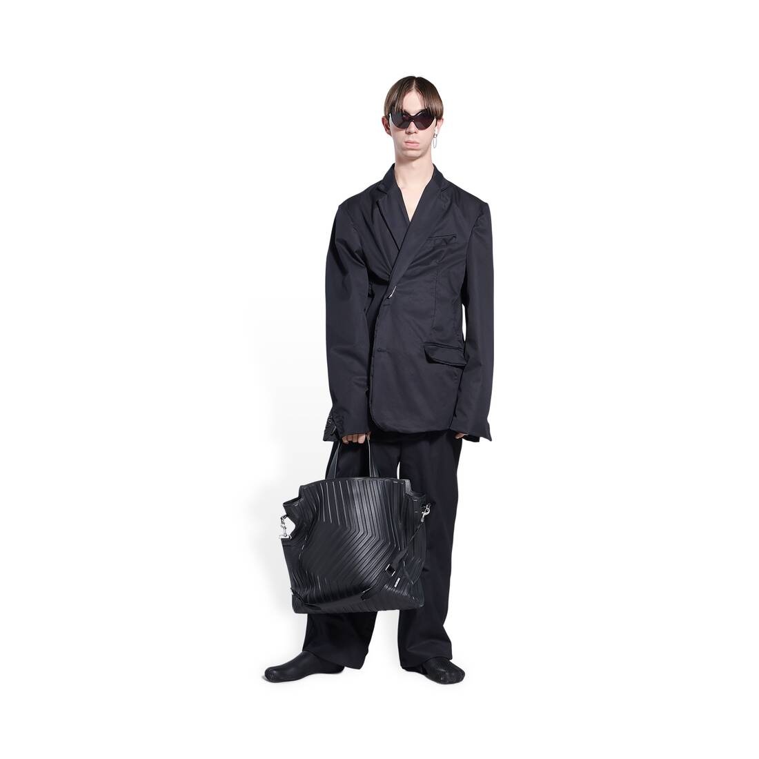 【関税送料込】Balenciaga Car Medium North-South shopper bag BALENCIAGA Men's Car Medium North-south Tote Bag in Black