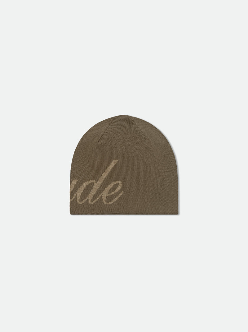 Rhude RHUDE SCRIPT KNIT BEANIE outlook