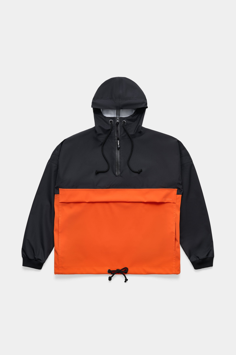 Forsa Two-Tone Matte Anorak Black/Pumpkin 5