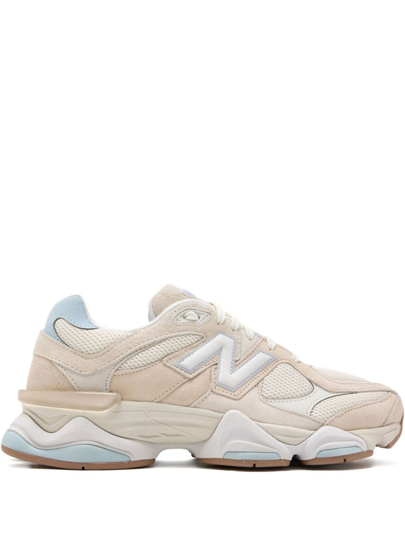 9060 mesh suede sneakers 1