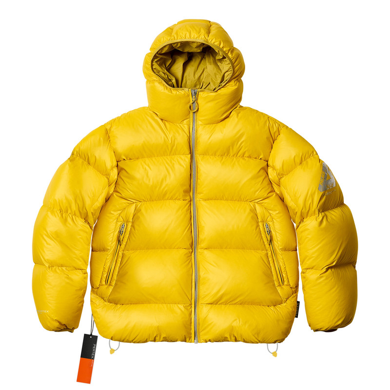 PALACE PERTEX OPAQUE BALACLAVA PUFFA YELLOW outlook