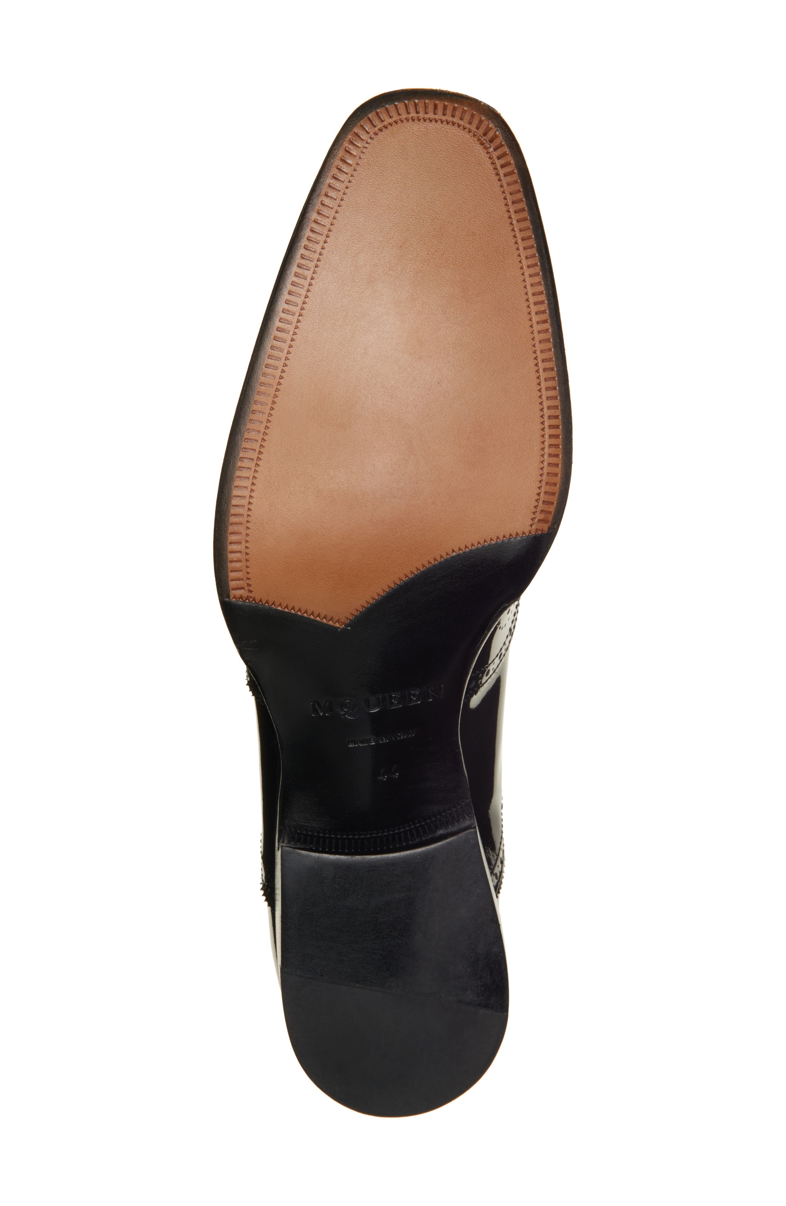 McQueen Jermyn Slip-On Wingtip Oxford in Black at Nordstrom - 6