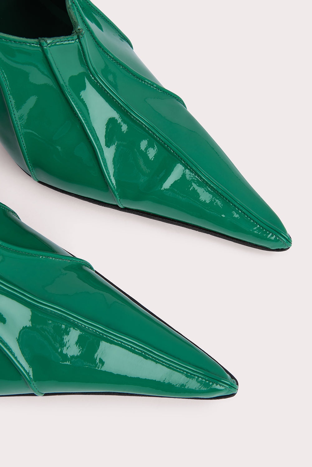 Trish Clover Green Patent Leather - 4