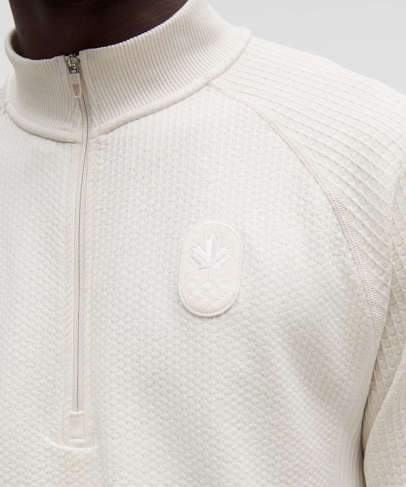 Team Canada Men's Engineered Warmth Half Zip *COC Logo 7