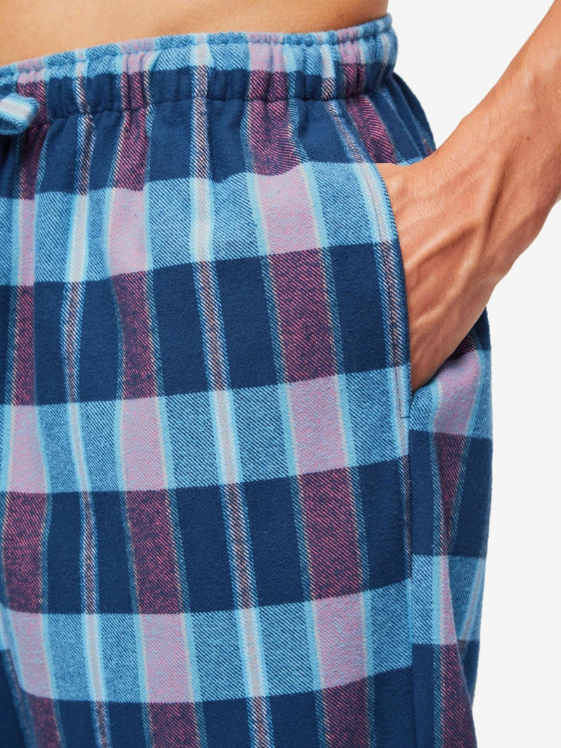 Men's Lounge Trousers Kelburn 29 Brushed Cotton Multi 6