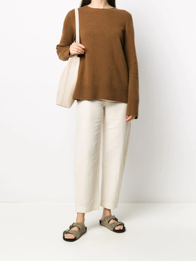 The Row crew-neck long sleeve jumper outlook