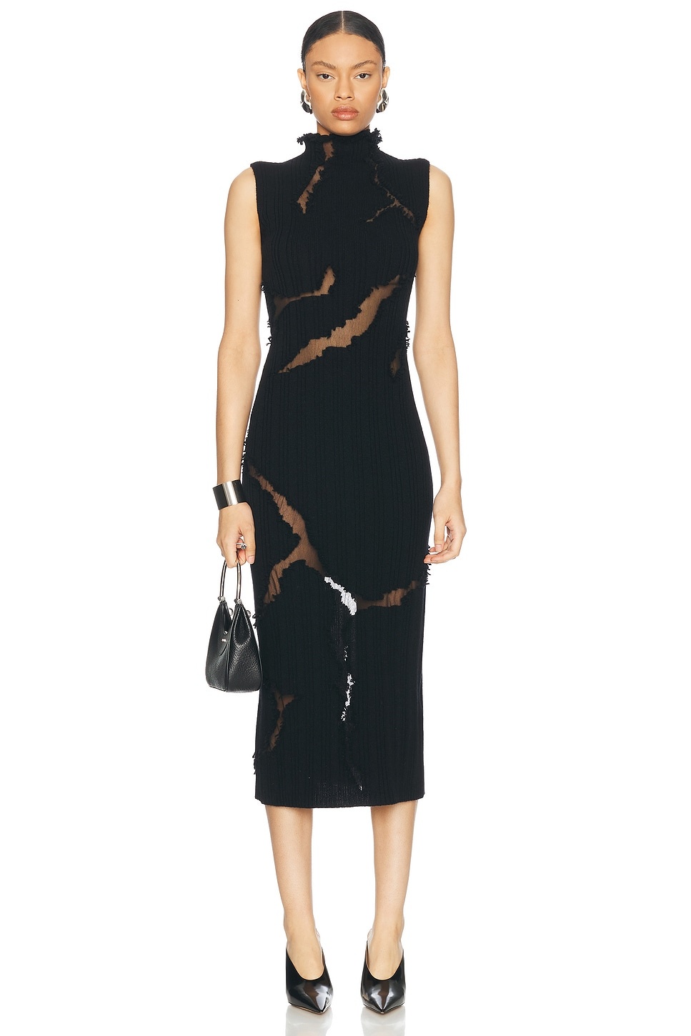 Destroyed Midi Dress - 1