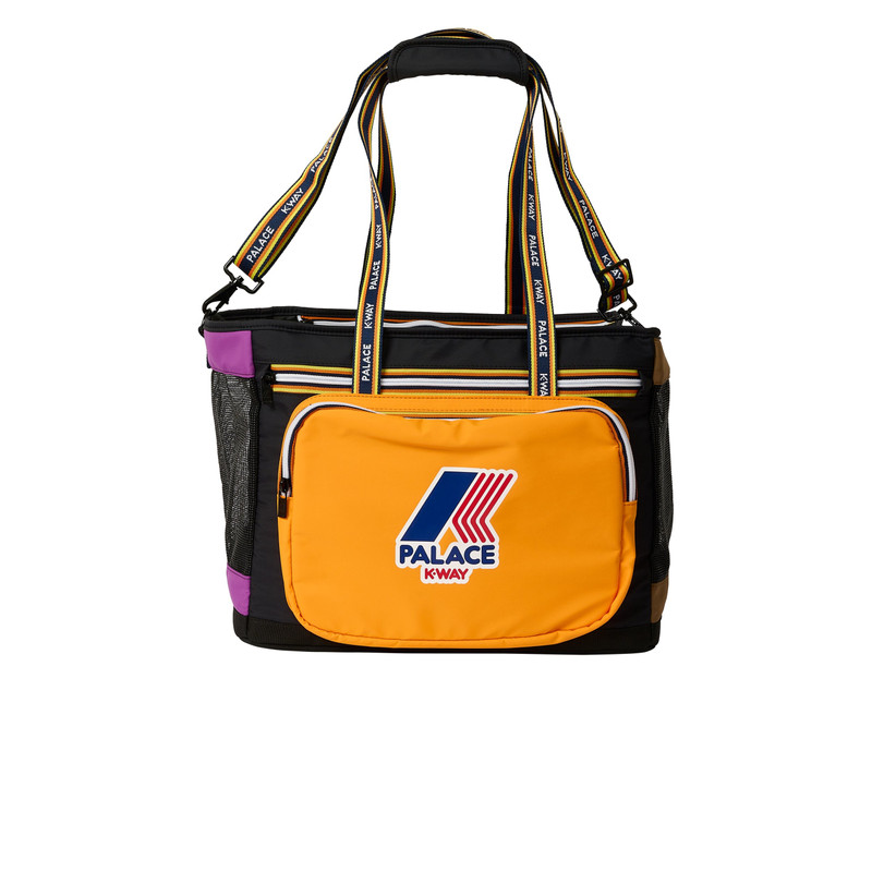 PALACE K-WAY PET BAG MULTI / PURPLE / ORANGE 1